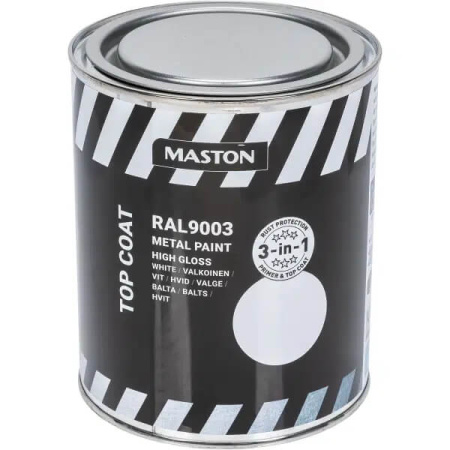 METALLI-JA RUOSTEENESTOMAALI 750ML VALK. RAL9003