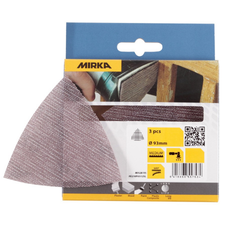 HIOMAKOLMIOT 93MM ABRANET 3kpl/pkt, MIRKA