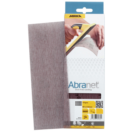 HIOMAPAPERIT 80X230MM ABRANET 10kpl/pkt, MIRKA