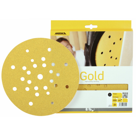 HIOMAPYÖRÖ 225MM 27R GOLD 10kpl/pkt, MIRKA