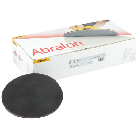 HIOMAPYÖRÖT 150MM ABRALON 20kpl/pkt, MIRKA