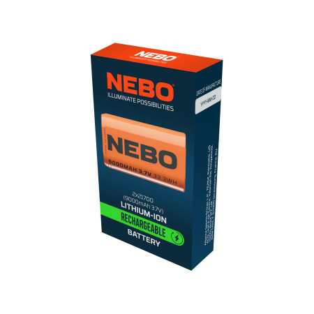 NEBO AKKU  2x21700 9000MAH