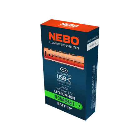 NEBO AKKU 18650 3200MAH