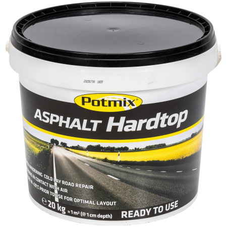 POTMIX ASFALTIN PAIKKAUSMASSA HARDTOP 20KG