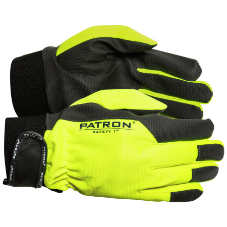 TYÖKÄSINEET HI-VIS BRITEX PU TARRA