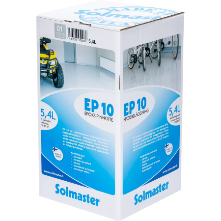 SOLMASTER EP10 2K LATTIAPINNOITE 5,4L (2,7+2,7L) E