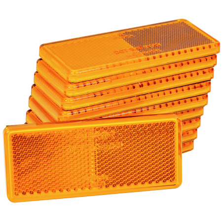 HEIJASTIN 96X42MM KELTAINEN TARRALLA 10KPL