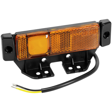 ÄÄRIVALO JA VILKKU LED KELTAINEN 12-24V