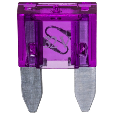 SULAKE MINI 3A VIOLET 10KPL