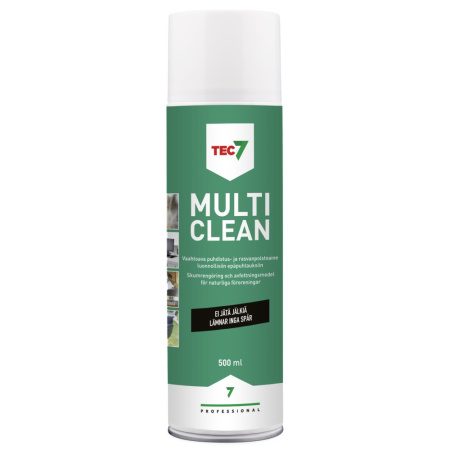 TEC7 MULTICLEAN YLEISPUHDISTUSVAAHTO 500ML SPRAY