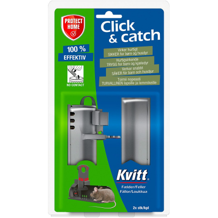 HIIRENLOUKKU KVITT 2KPL  CLICK -CATCH
