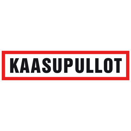 OPASTE 400X100 KAASUPULLOT, MUOVI