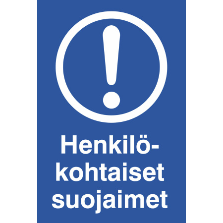 OPASTE 200X300 HENKILÖKOHTAISET SUOJAIMET, MUOVI
