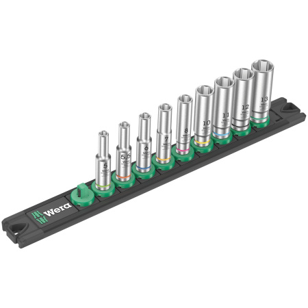 HYLSYSARJA 1/4" 9-OS. 5-13MM PITKÄT