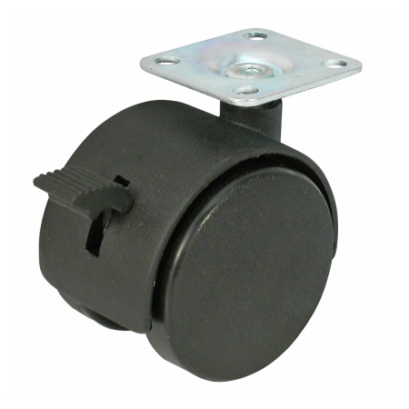 HUONEKALUPYÖRÄ 50MM 4KPL MVI LAIPPA+JARRU