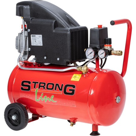 KOMPRESSORI 24L 1,5HP ÖLJY, StrongLine
