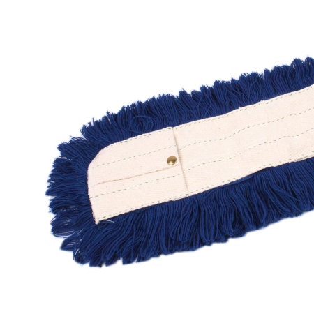 Pölymoppi Keinokuitu 120cm nauhoilla, sininen