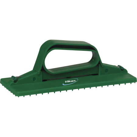 Vikan hankauspesin käsikahvalla 25 cm vihr, sin, pun, valk, kelt