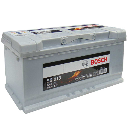 BOSCH AKKU S5 110AH/920A , 393X175X190MM  -/+   ALAKIINNITYS