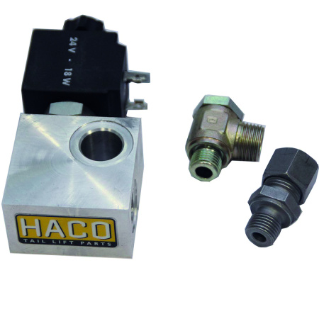 HACO VENTTIILILOHKO + VENTTIILI 24V, BEHRENS EUROLIFT, MBB-PALFI