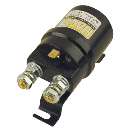 HACO SOLENOIDI 24V 200AMP, ZEPRO, PITKITTÄIS KIINNITYS