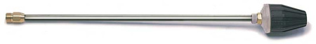 600 mm 07 suuttimella tummansin. Turbosuutin, Kränzle