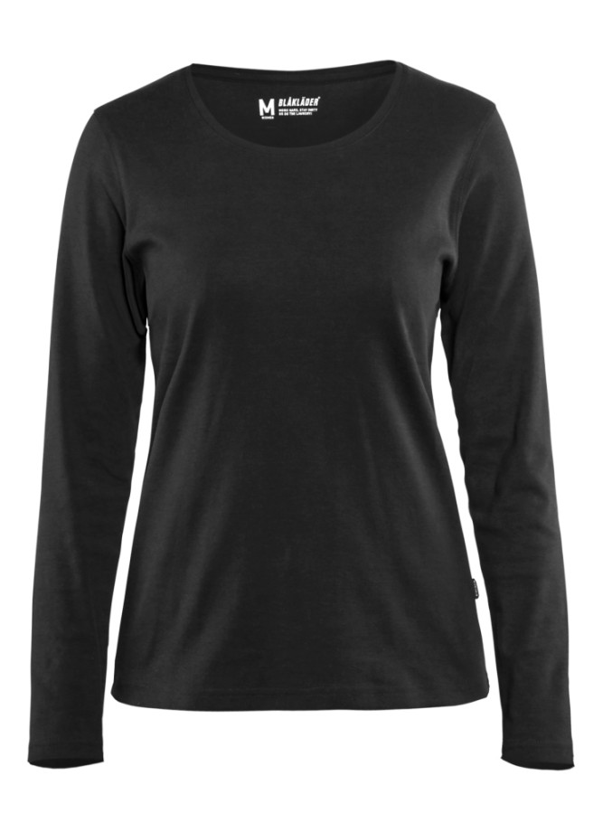 Naisten pitkähihainen t-paita Musta, Blåkläder 330110329900