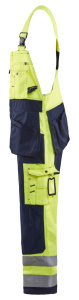 Highvis lappuhaalari Huomio keltainen/Mariininsininen, Blåkläder 4