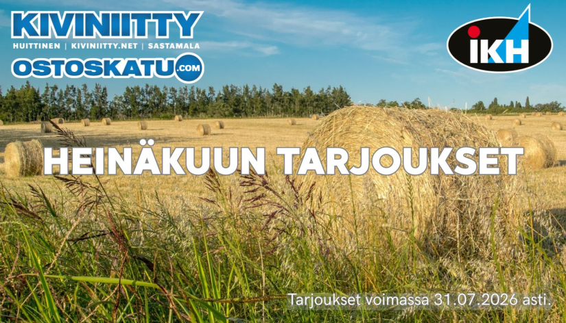 heinäkuun tarjoukset