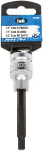 KUUSIOKOLOKÄRKIHYLSY 1/2" 6MM 100MM 2