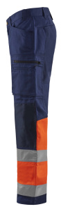 Highvis housut stretch huomio, Blåkläder 9