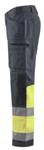 Highvis housut stretch huomio, Blåkläder 13