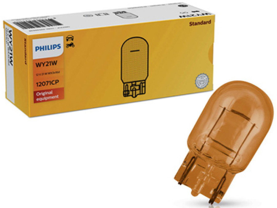 POLTTIMO PHILIPS WY21W 12V AMBER 10-12071CP