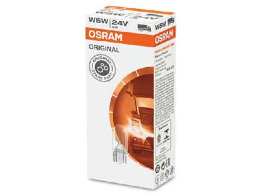 OSRAM ORIGINAL 24V W5W 10-2845
