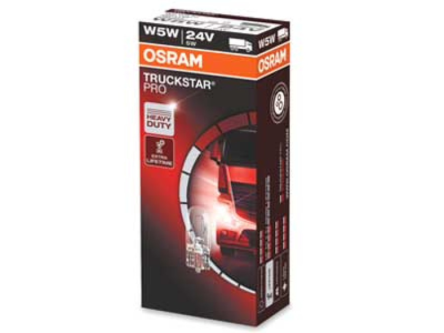 OSRAM TRUCKSTAR PRO 24V W5W 10-2845TSP