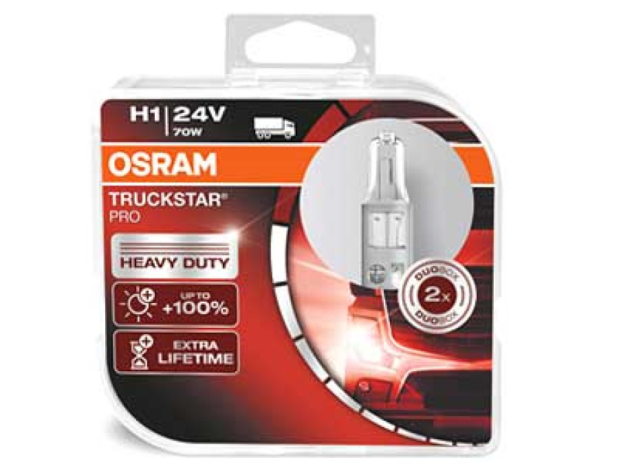 OSRAM TRUCKSTAR PRO 24V H1 10-64155TSP-HCB