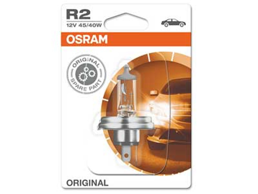 OSRAM ORIGINAL 12V R2 SINGLE BLISTER 10-64183-01B