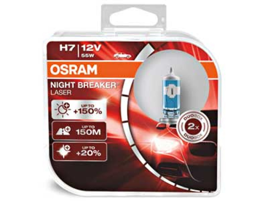 OSRAM NIGHT BREAKER LASER H7 10-64210NL-HCB