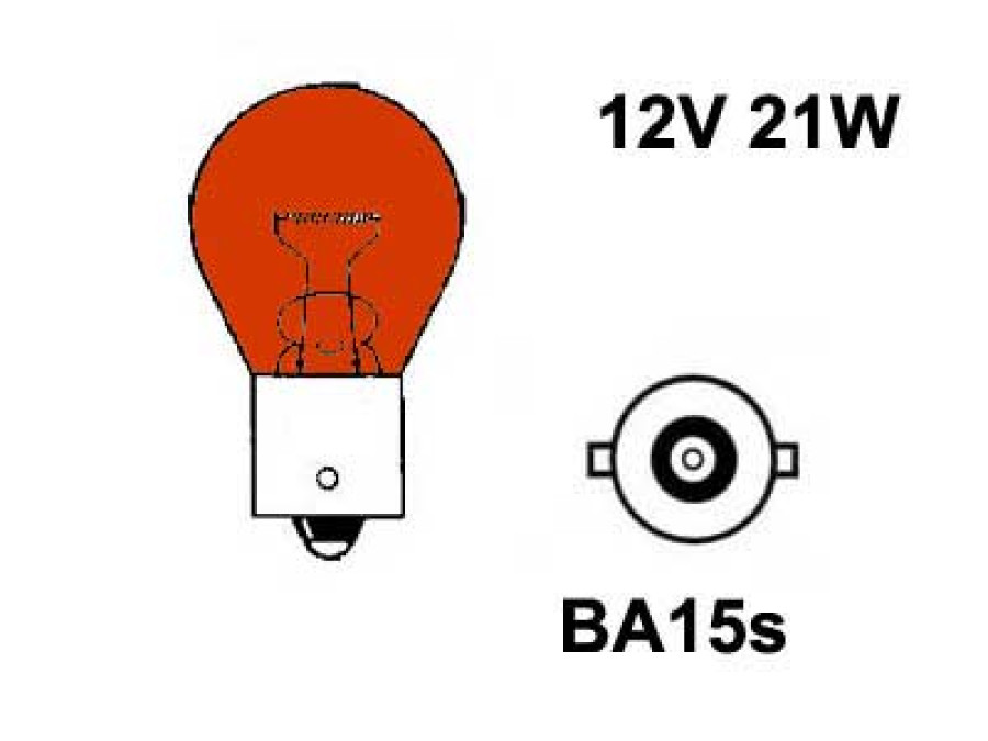 POLTTIMO AU-LITE 12V 21W ORANSSI 12498-R