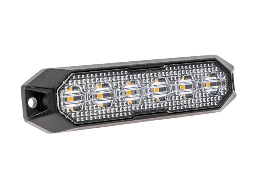 TRUCK VISION LED-TASOVILKKU KELT. 6-LED 12/24V R65 1603-300765