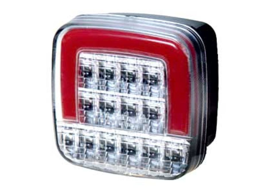 LED-TAKAVALO 12V PRO SQUARE 3F ECE R10 1608-6761