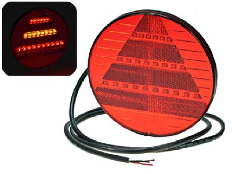 LED-TAKAVALO PERÄV. PRO-DISC 12/24V 1608-6766