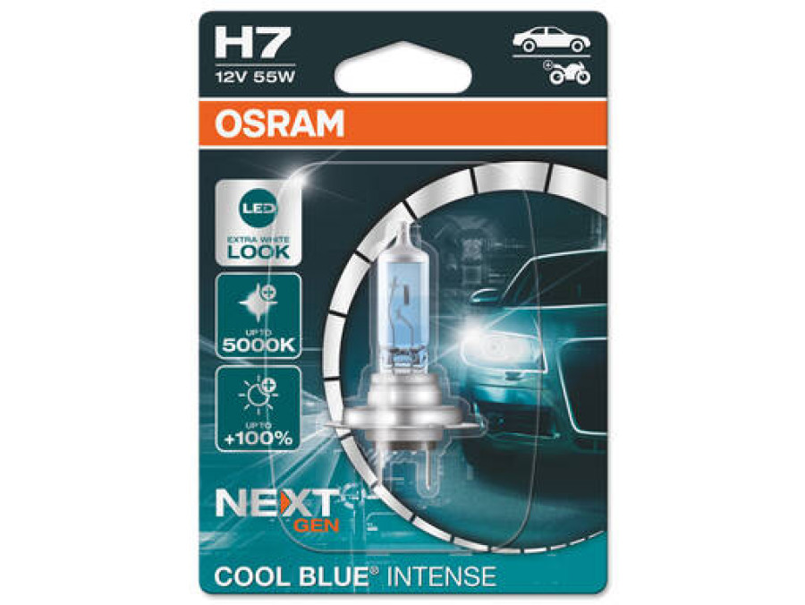 OSRAM COOL BLUE 12V H7 NEXTGEN SINGLE BLISTER 10-64210CBN-01B