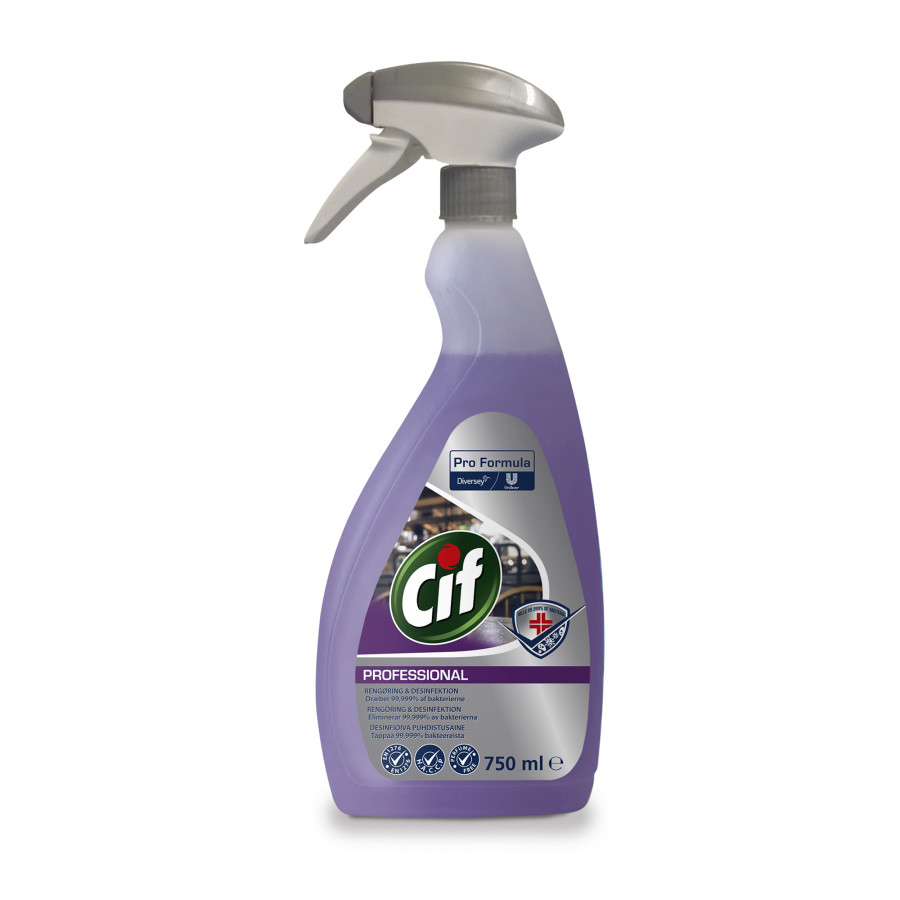 Cif 2in1 desinfioiva puhdistusaine 0.75l 100887670
