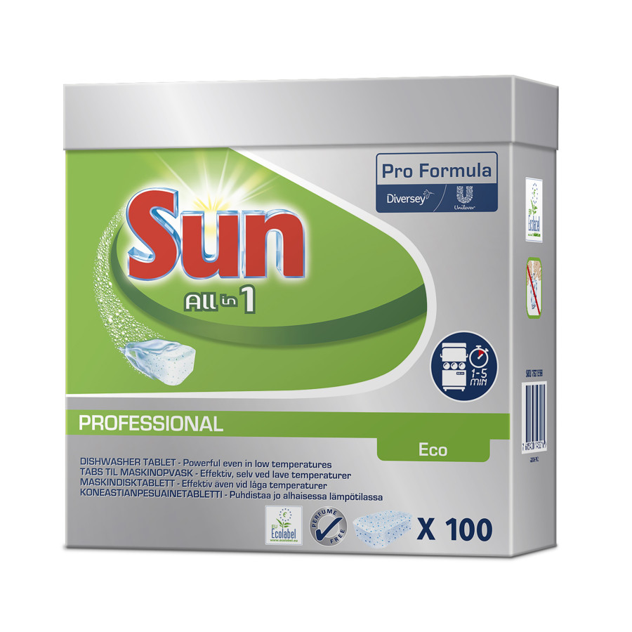 Sun Pro Formula All in 1 Eco 100kpl Astianpesutabletit 7521559