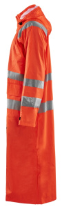 Highvis pitkä sadetakki, TASO 1 Huomio oranssi, Blåkläder 2