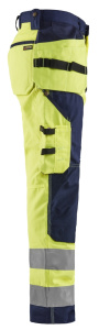 Highvis riipputaskuhousut huomio, Blåkläder 3