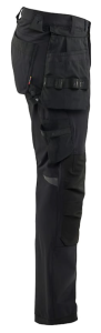 Riipputaskuhousut 4-way stretch Musta, Blåkläder 5