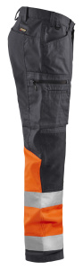 Highvis housut stretch huomio, Blåkläder 15