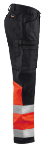 Highvis housut stretch huomio, Blåkläder 24